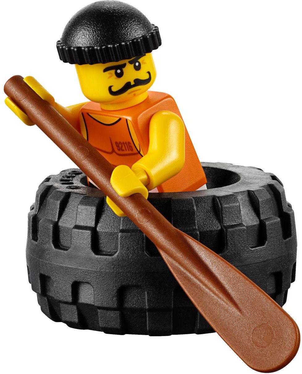 Đồ Chơi Lắp Ráp LEGO City 60126 Xuồng Cao Tốc Cảnh Sát Rượt Đuổi Tội Phạm, LEGO Đan Mạch