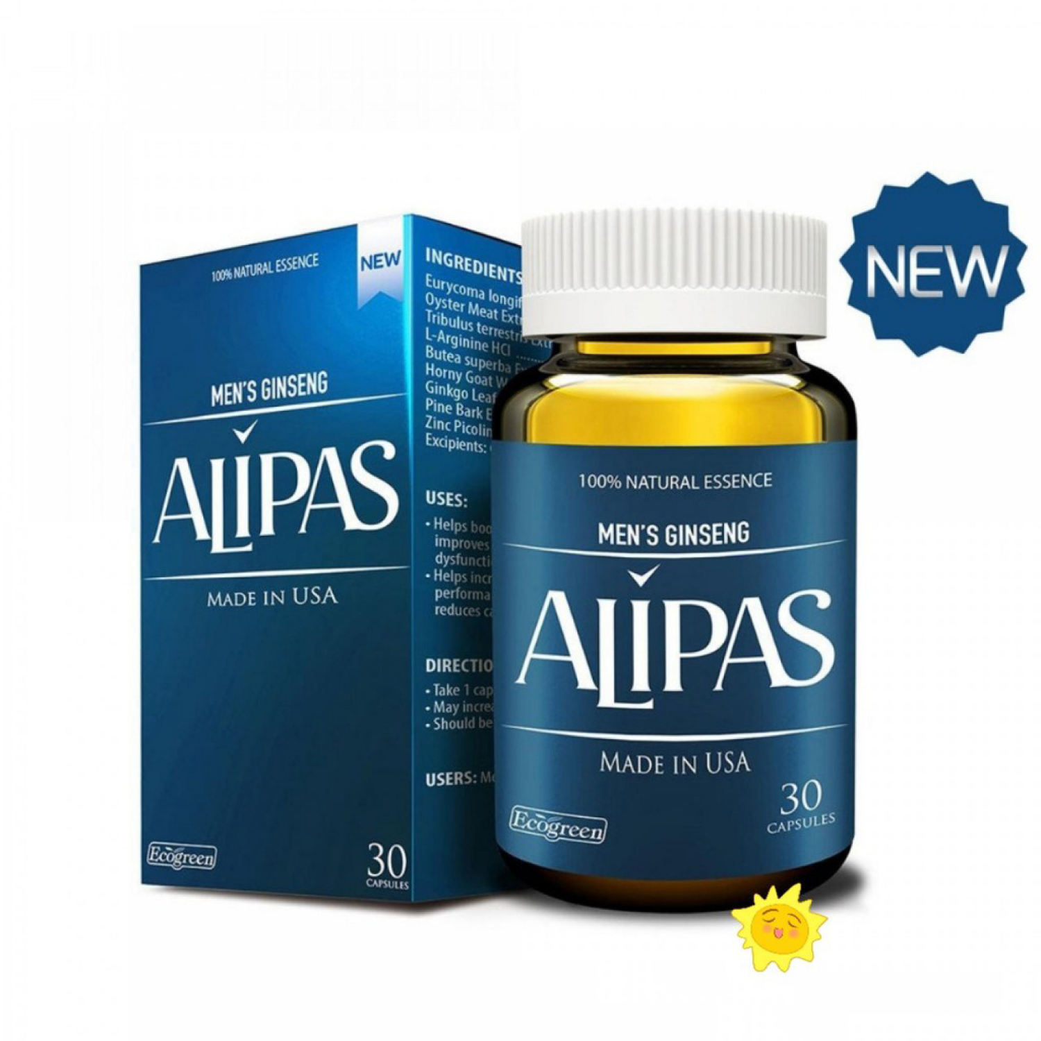 [HCM] SÂM ALIPAS PLATINUM HỘP 30 VIÊN