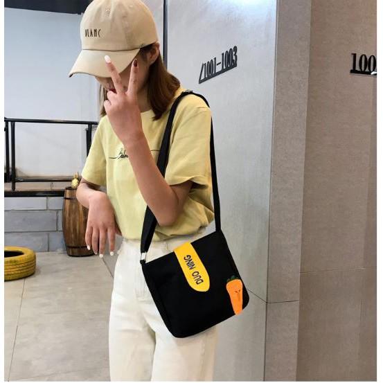 Túi vải Tote nữ Cà Rốt vàng TTN13