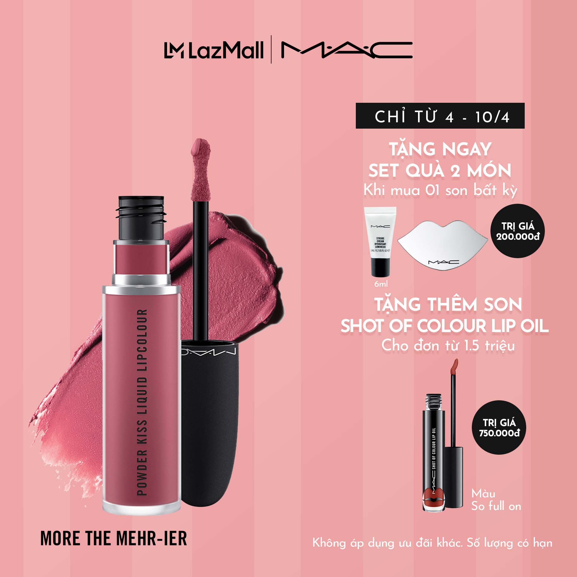 Hình ảnh Son môi MAC Powder Kiss Liquid Lipcolour - Moisture Matte Liquid Lipstick 5ml