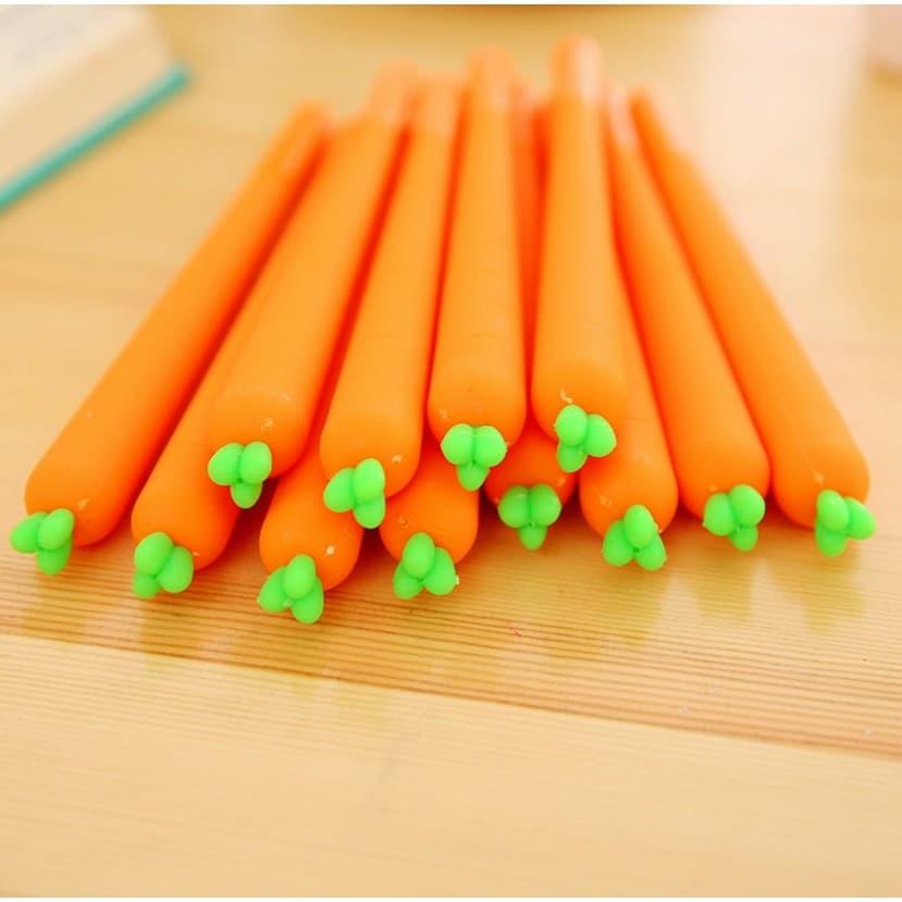 COMBO 3 BÚT CÀ RỐT SIÊU CUTE  KHUYẾN MÃI CỰC SỐC