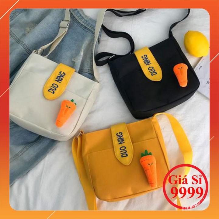 Túi vải Tote nữ Cà Rốt vàng TTN13