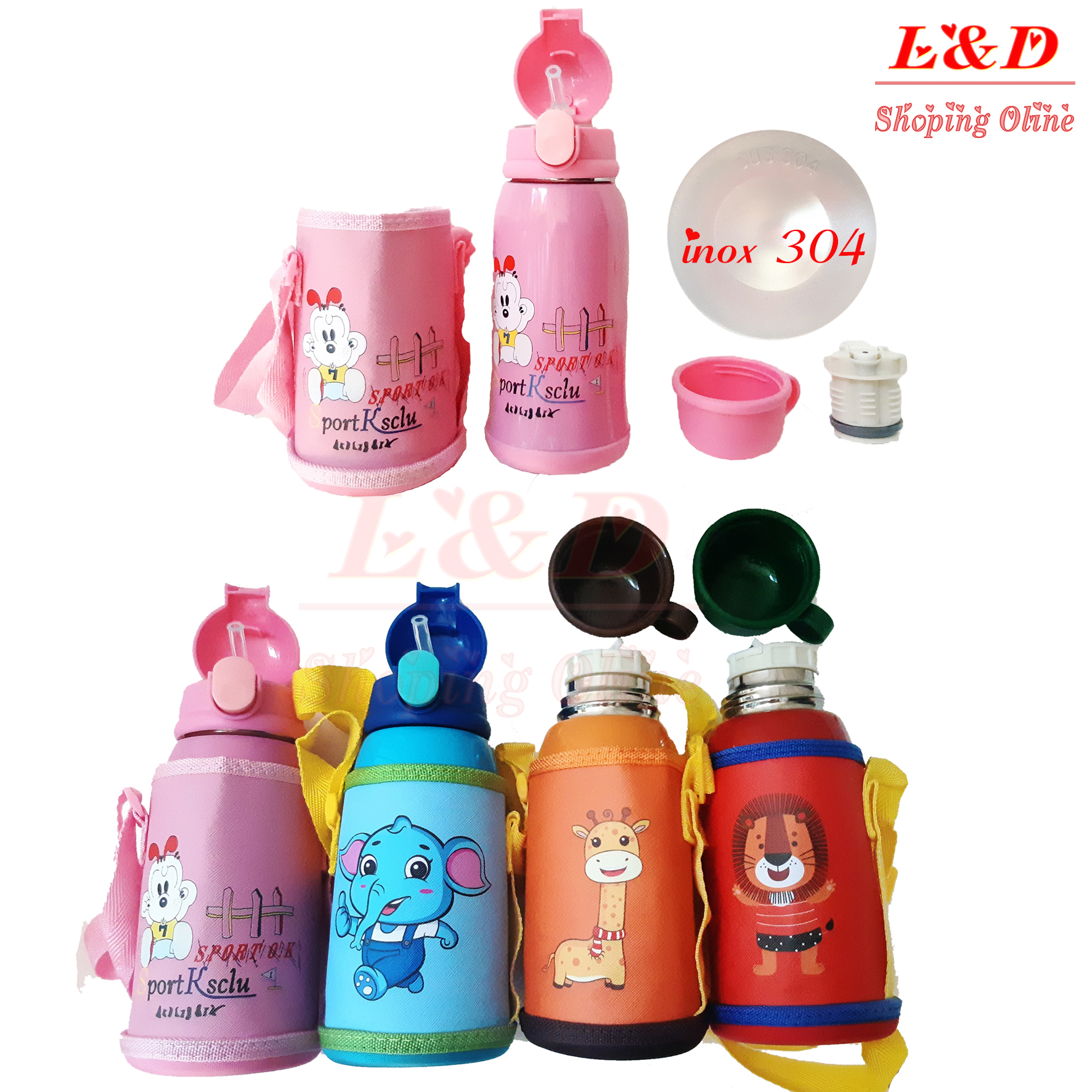 [HCM]Bình Giữ Nhiệt 600ml Cho Bé