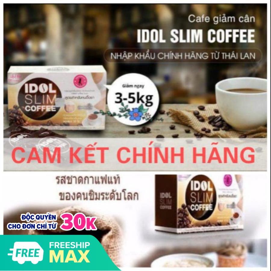 Cafe Giảm Cân Idol Slim Coffee - Hộp15g x 10 gói