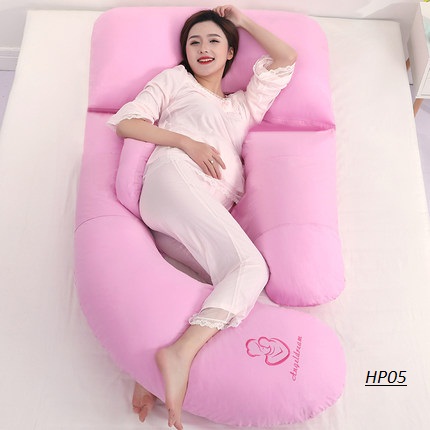 GỐI ÔM CHO BÀ BẦU CHỐNG MỎI LƯNG CÓ THỂ THÁO RỜI  HỖ TRỢ GIẤC NGỦ ÊM ÁI CHỐNG MỎI LƯNG HỖ TRỢ NGỦ BÊN TRÁI KHI MANG THAI