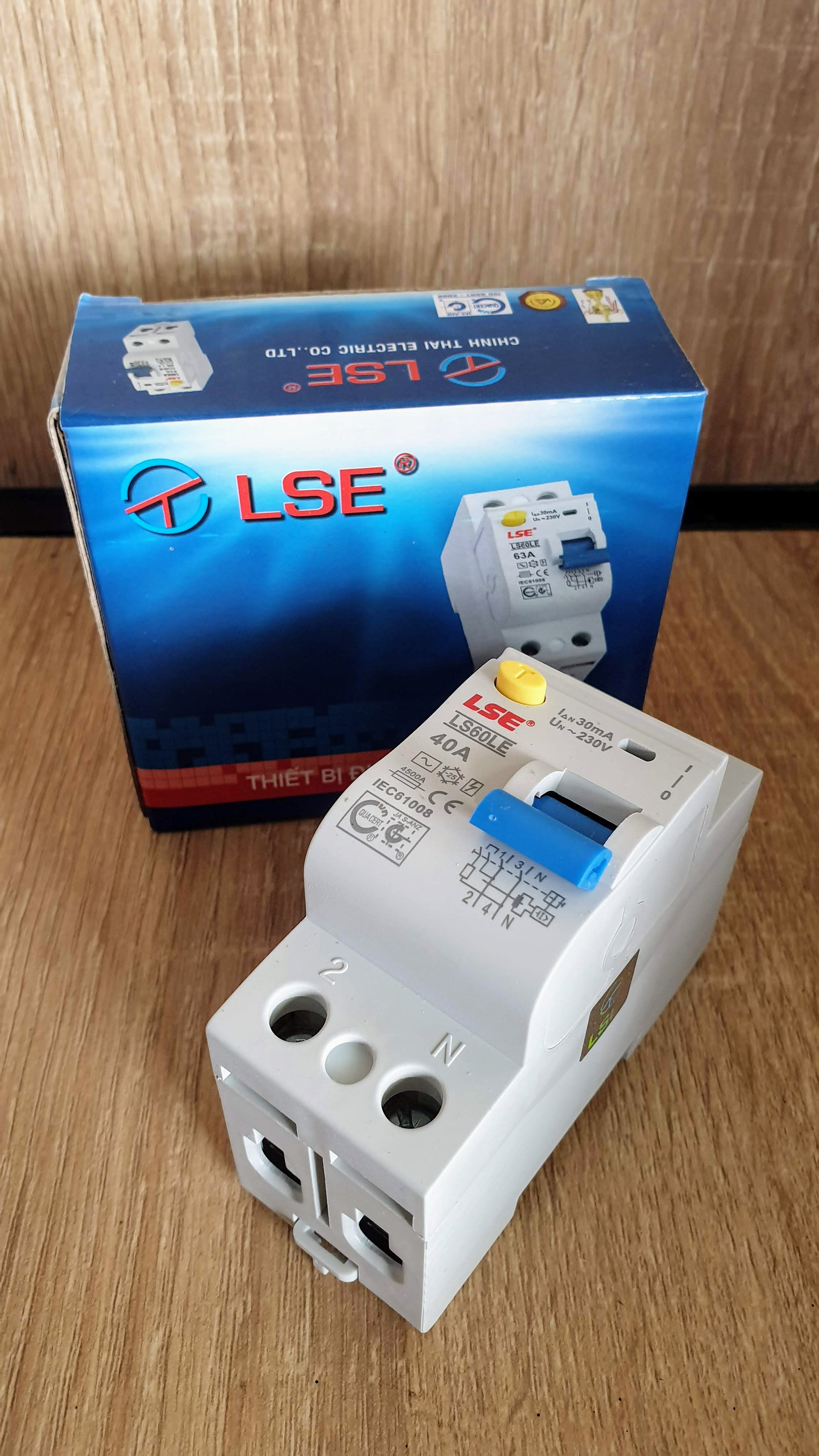 CB chống giật, chống rò LSE RCCB LS60LE