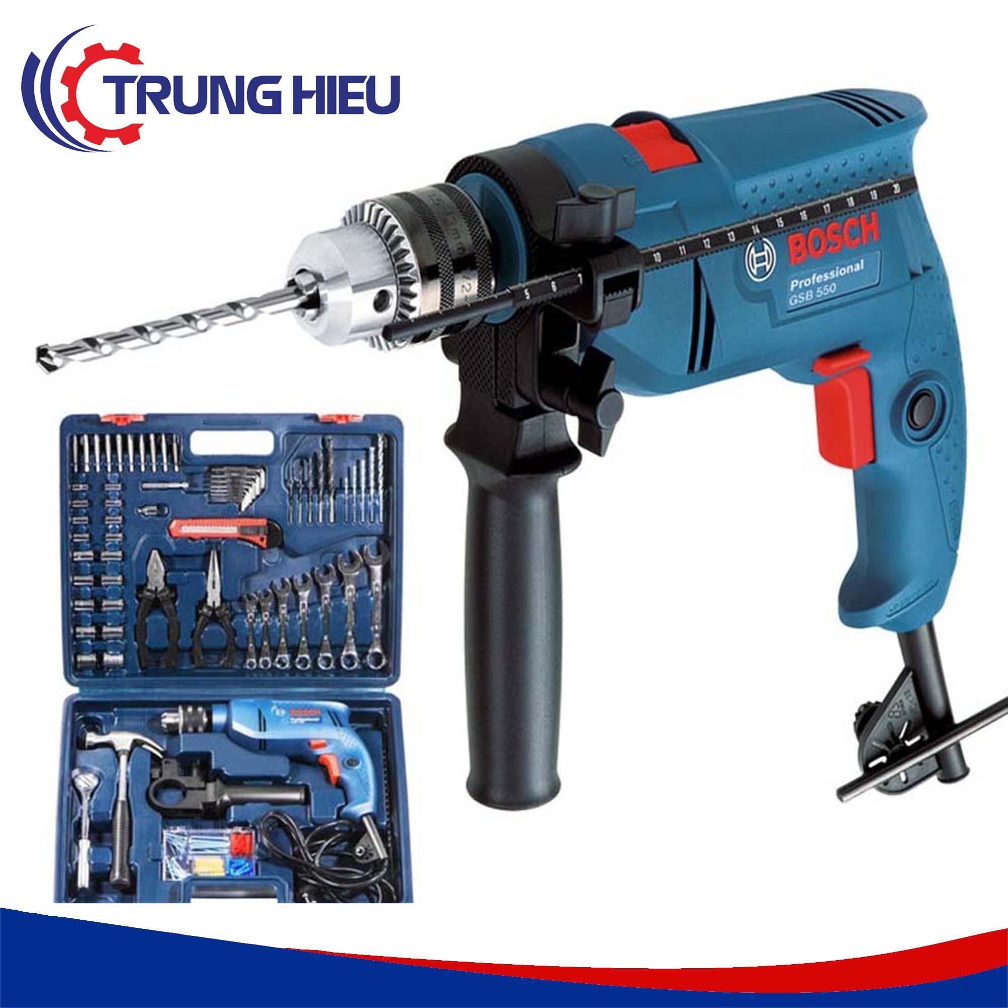 Bộ Máy khoan động lực Bosch GSB 550 XL