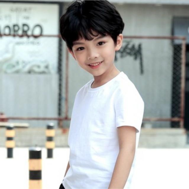 [5 CÁI 5 MÀU] Set 5 chiếc Áo Thun Cotton 5 Màu Khác Nhau Kiểu Dáng Basic Cho Bé Trai/Gái
