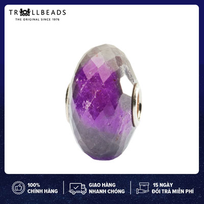TROLLBEADS Đá Quý Tự Nhiên Ruby Rock