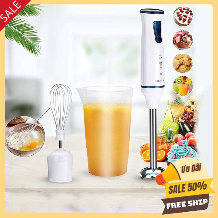 Máy xay cầm tay đa năng sokany 1000w