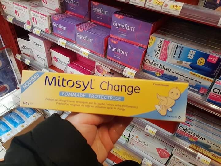 Kem chống hăm bỏng sẹo Mitosyl Pháp 145gr