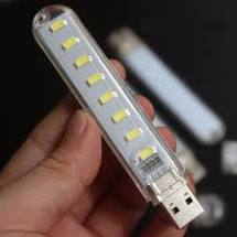 Combo 2 Đèn led 8 bóng siêu sáng cắm cổng USB