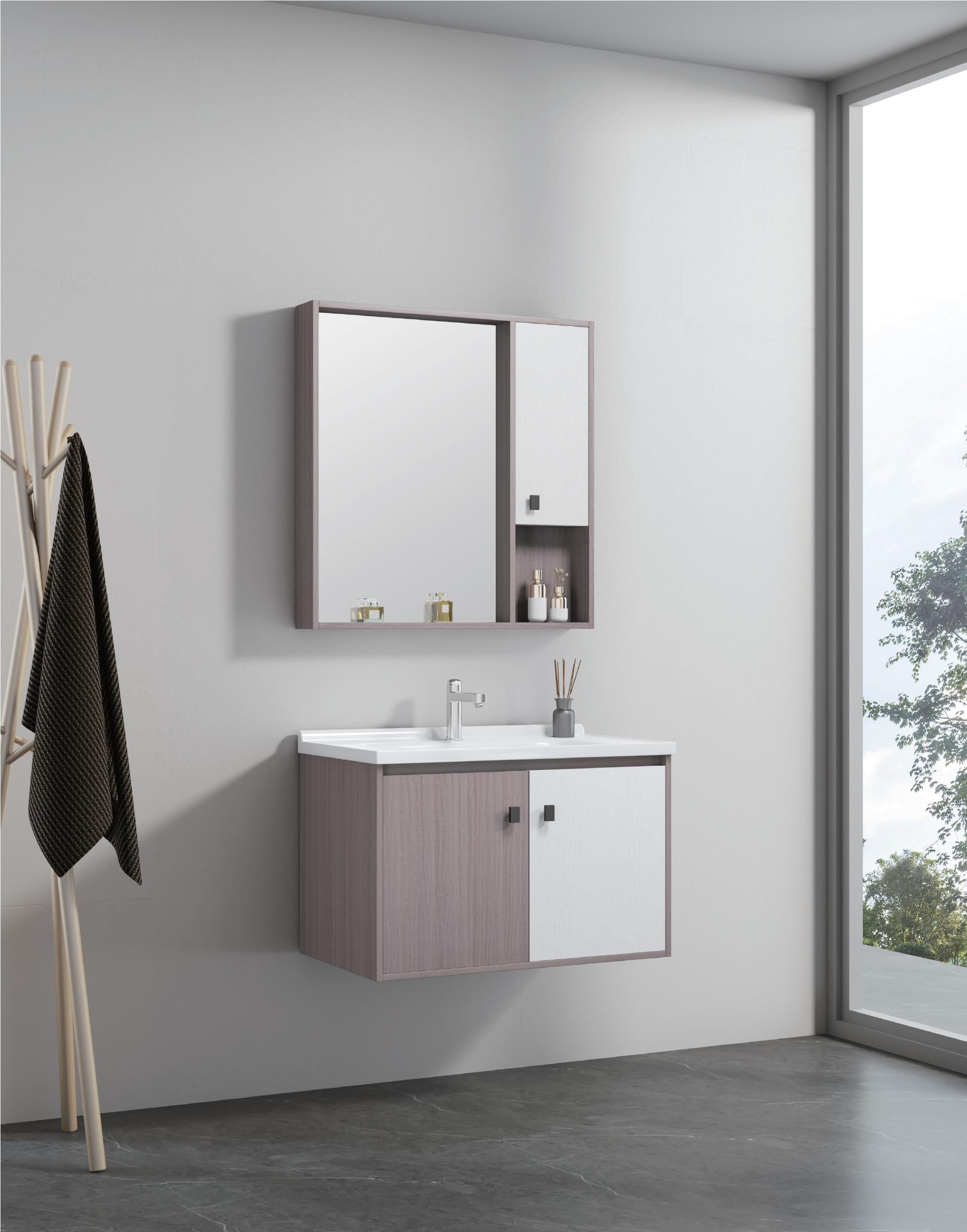 Bộ tủ chậu chất liệu Polywood D-6913