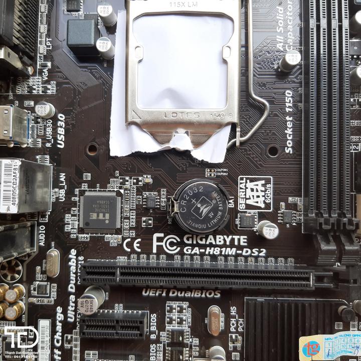 Bo mạch chủ Gigabyte H81M-DS2 socket 1150