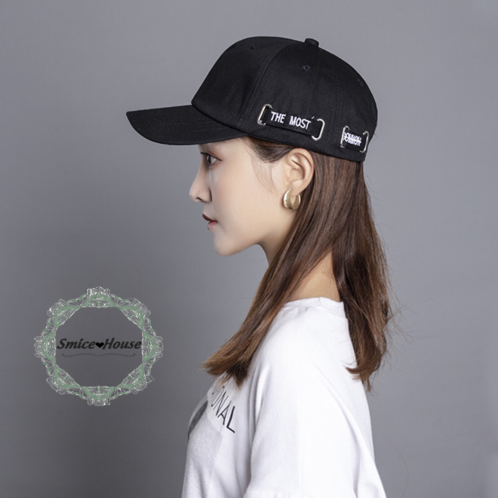 Baseball cap plain embroidery hip the most common hats male Female Personality