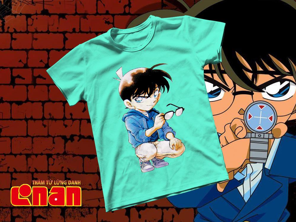 [HCM]Áo thun Cotton Unisex - Anime - Conan - Thám tử lừng danh conan