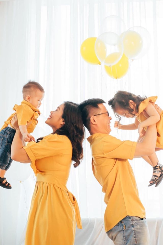 [HCM]Đồng phục gia đình - 4 người