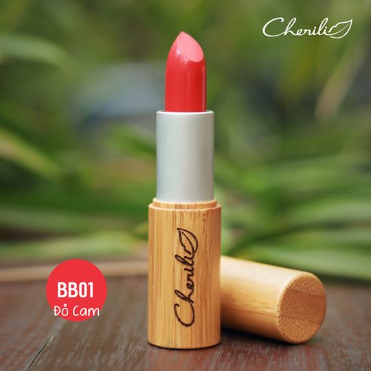 Son Cherili - Màu Đỏ Lạnh (100% Natural)