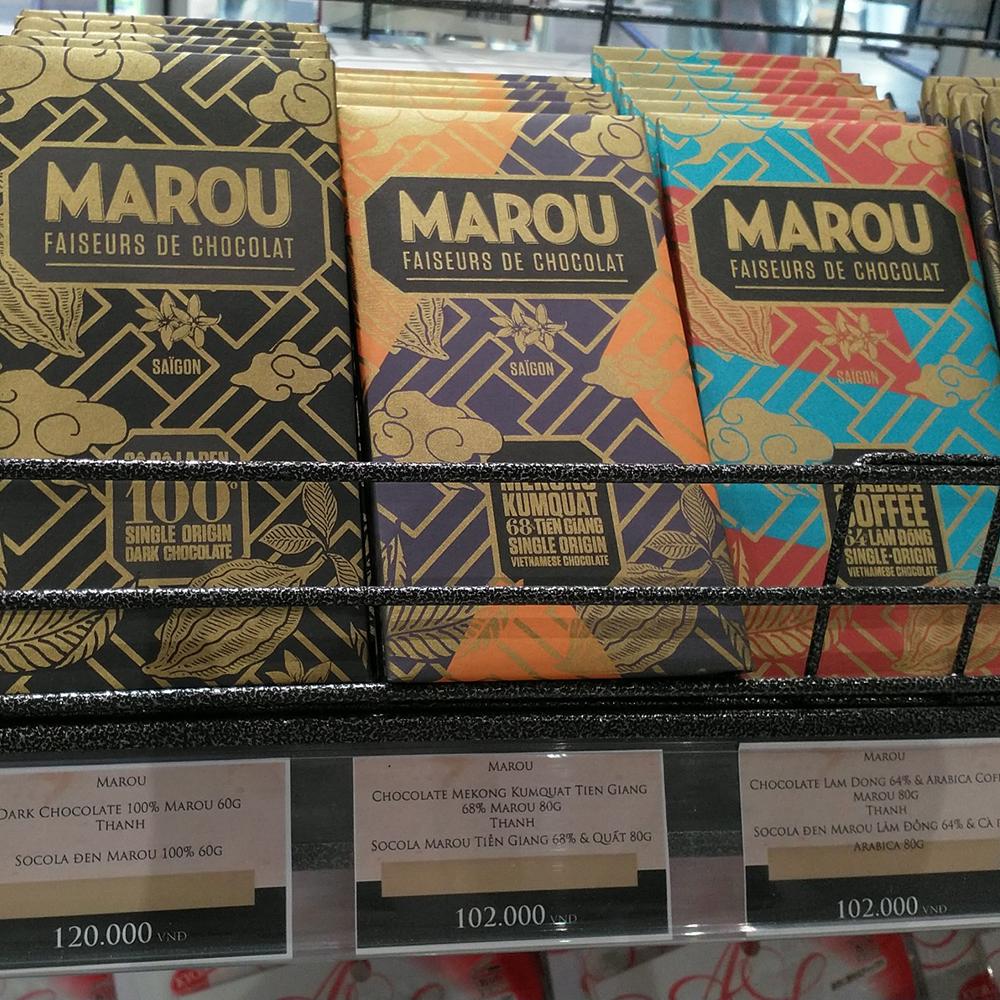 Socola đen Marou 100% 60g