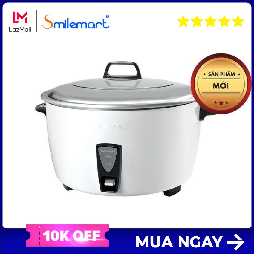 [Trả góp 0%]Nồi Cơm Điện Nắp Rời Sharp KSH-D1010V (10L)