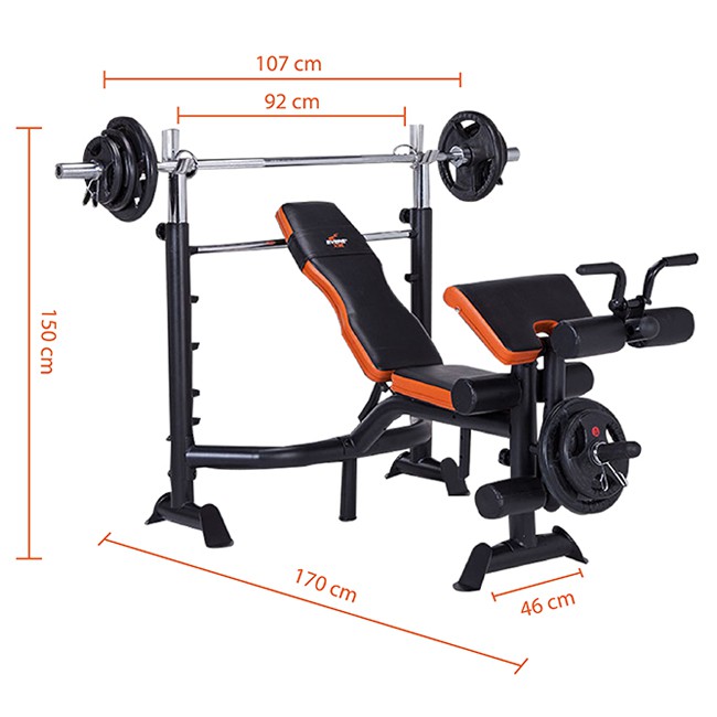 Ghế tập tạ GM 4380