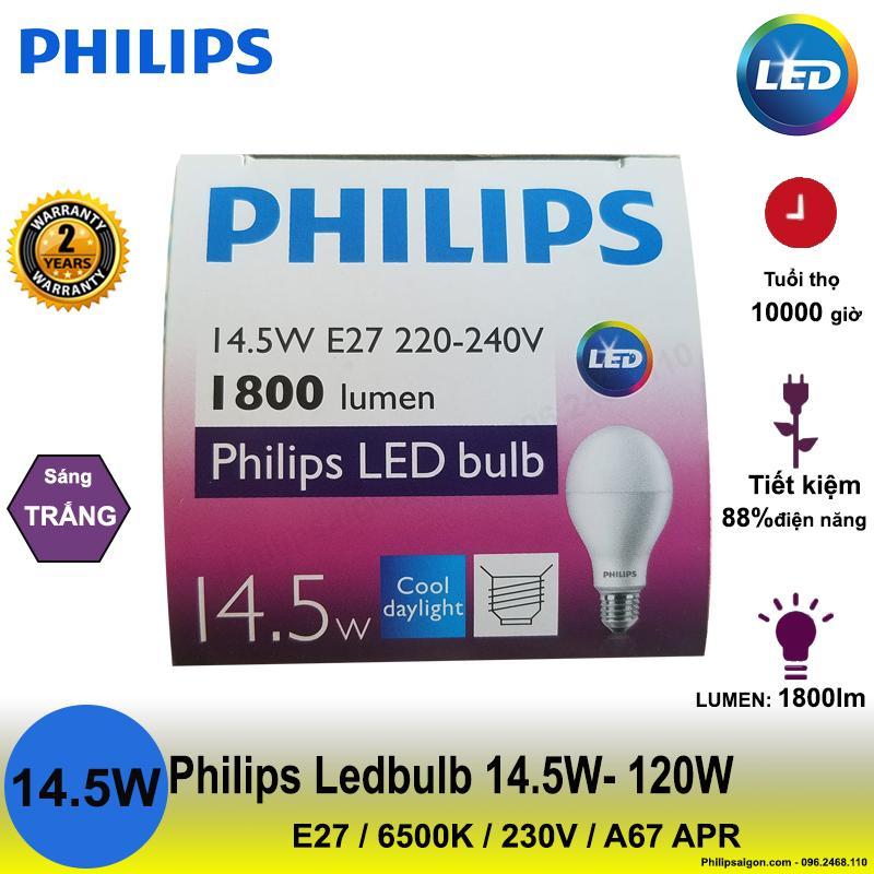 Bóng đèn LED Philips công suất cao - Đui e27- Siêu sáng- bảo hành 24 tháng