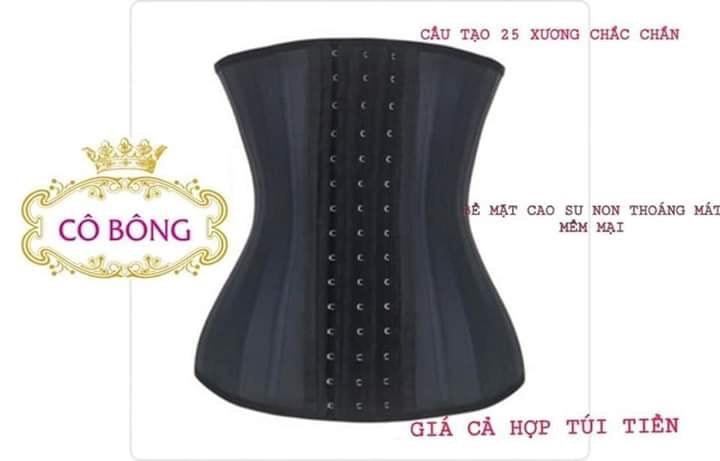 (Sản Phẩm cao cấp) Đai Nịt bụng định hình giảm mỡ eo thon Latex
