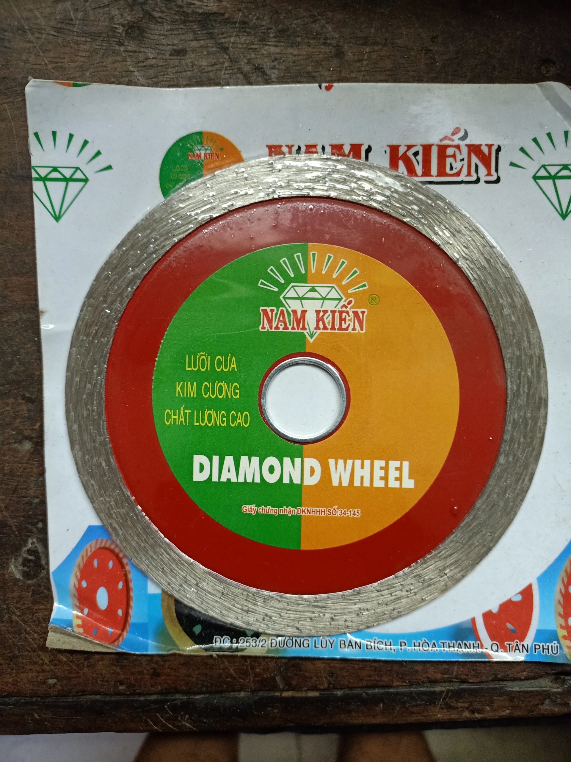 LƯỠI CẮT GẠCH TỐT NAM KIẾN 1T2 (KHÔ - ƯỚT)