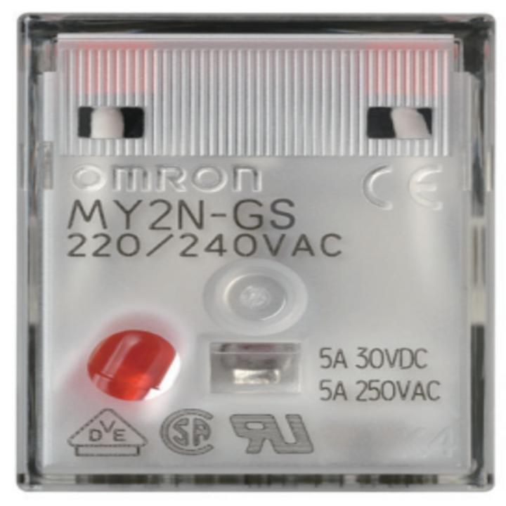 relay omron  8 chân dẹp nhỏ  MY2N-GS AC220