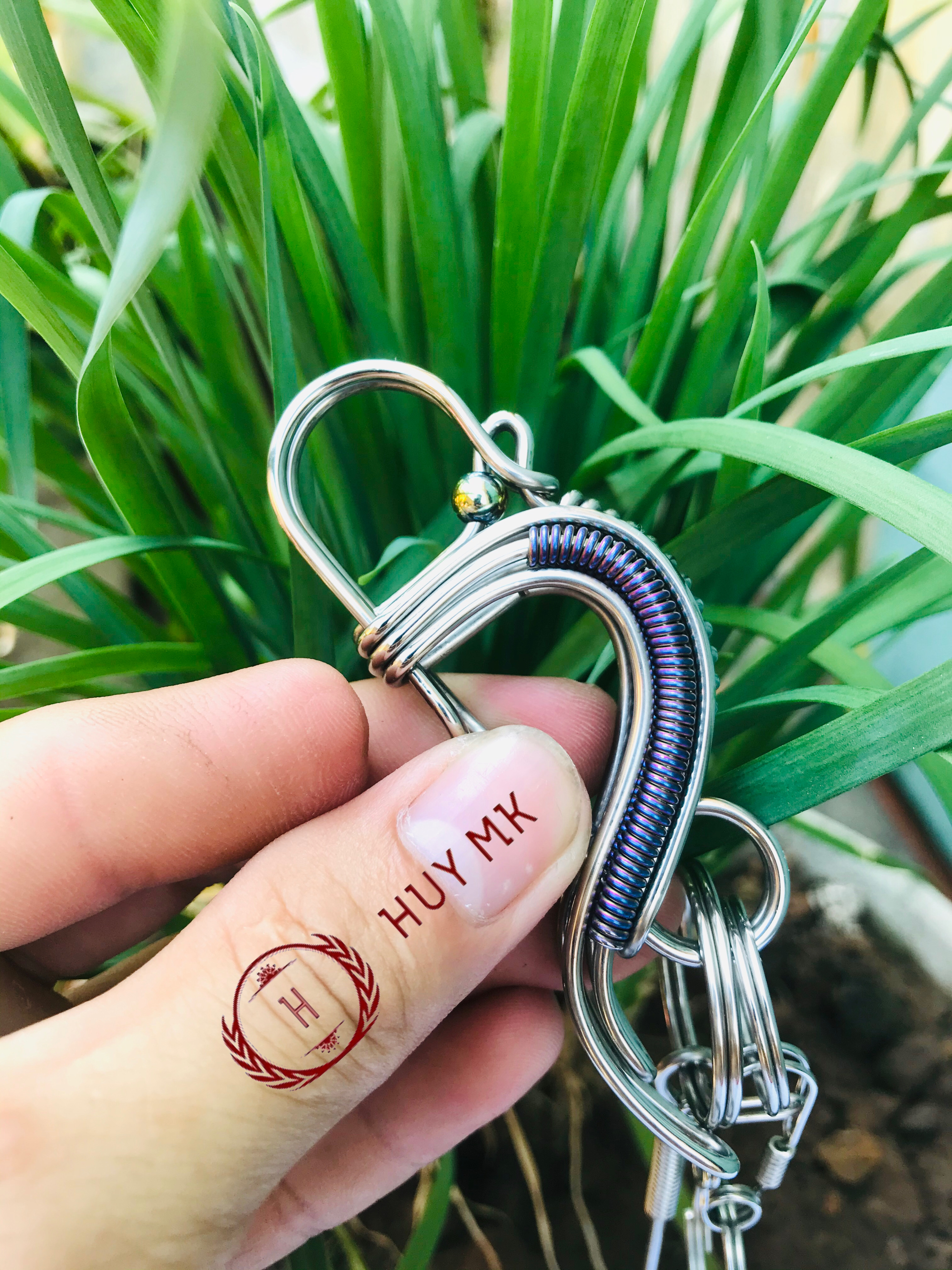 móc khóa chim bồ câu