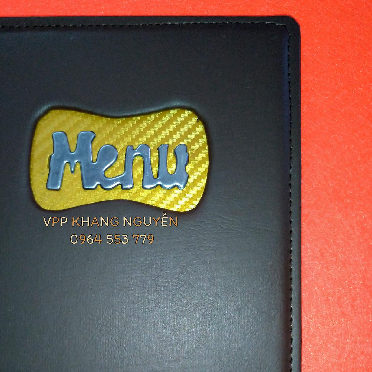 [HCM]Menu Da Cao Cấp 10 Lá (145*265mm)