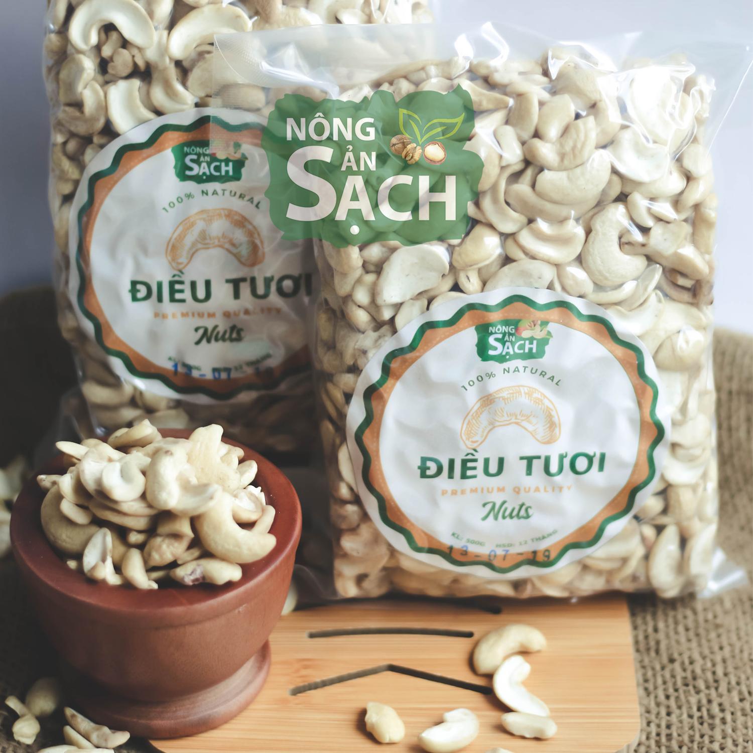 1kg Hạt Điều Tươi Sạch Bình Phước