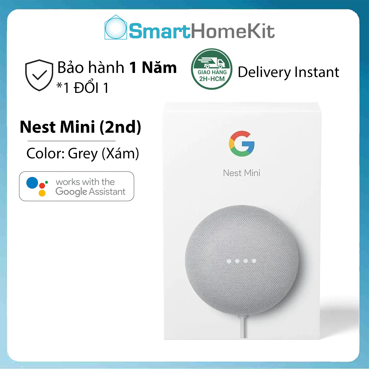 Loa thông minh Google Nest Mini Gen 2