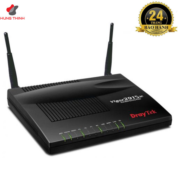 Router Wifi DrayTek Vigor2915AC - Bảo hành 24 tháng