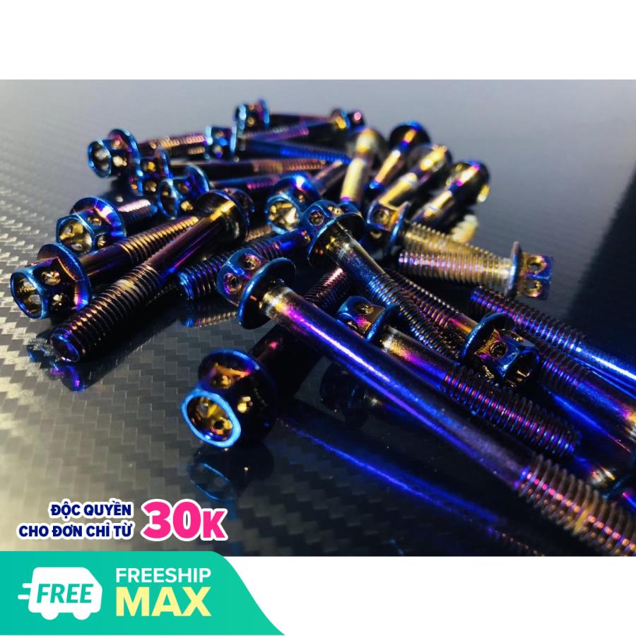 [HCM]Bộ ốc lốc máy titan cho các dòng xe HONDA (nhập khẩu) hình chụp thực tế