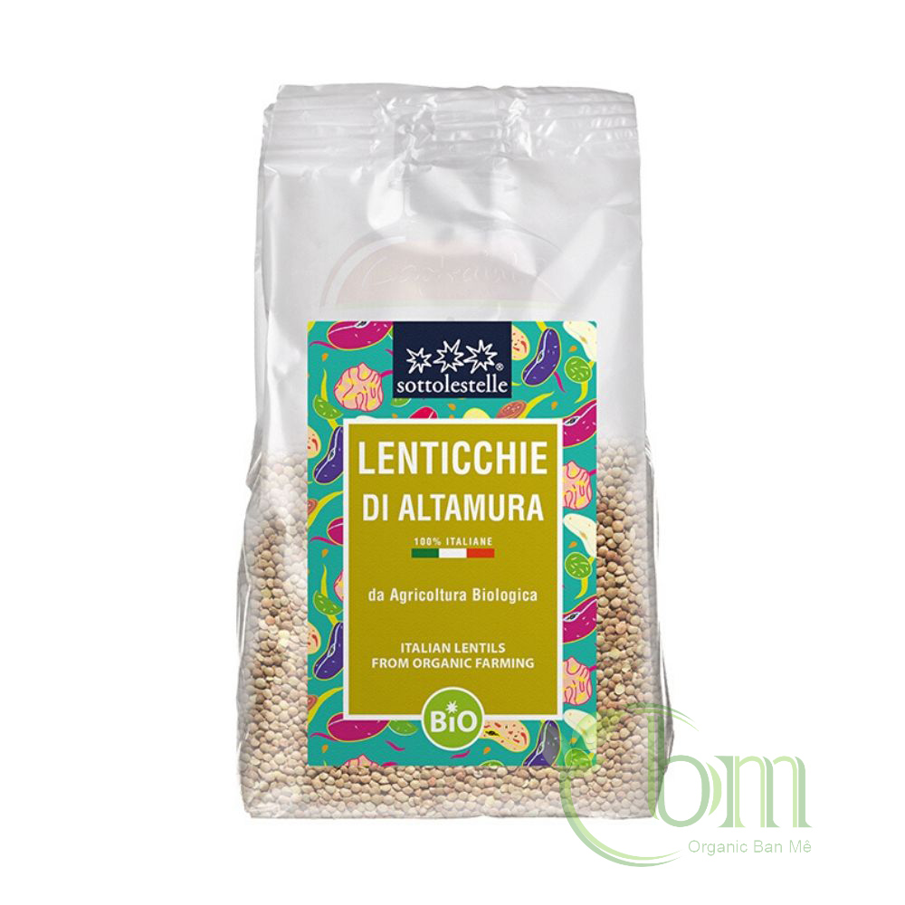 [HCM]Đậu Lăng Xanh Hữu Cơ Sottolestelle - 400g