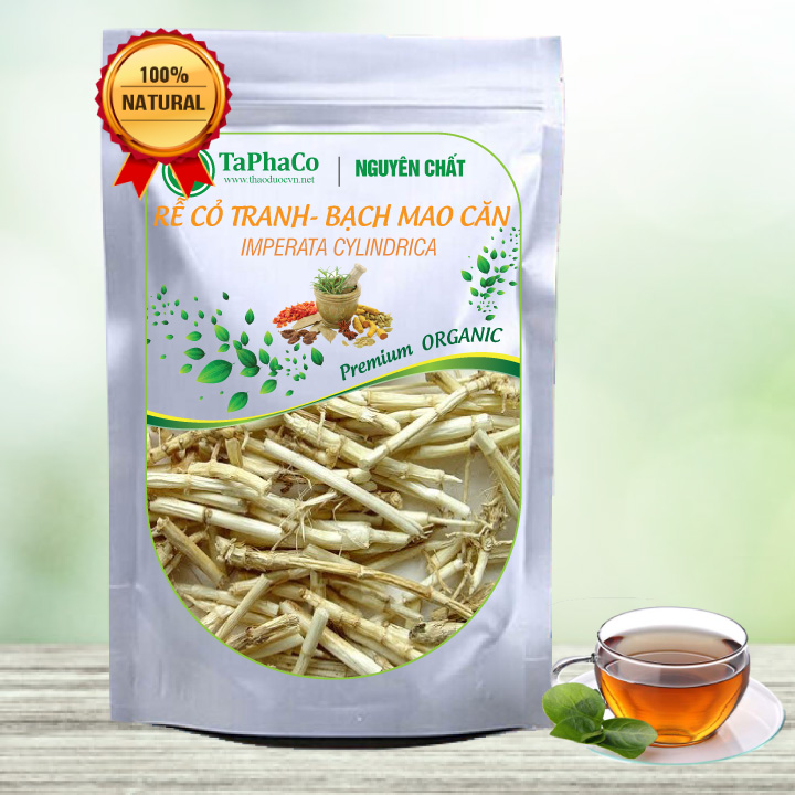 Bạch mao căn (rễ cỏ tranh) sấy khô 1kg - Tấn phát