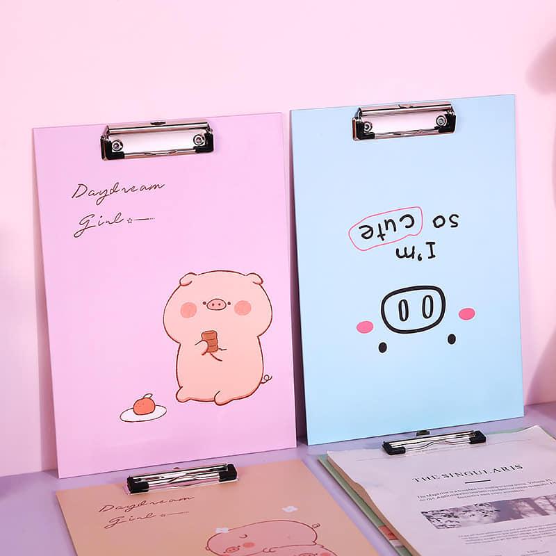 kẹp file, trình ký cute A4