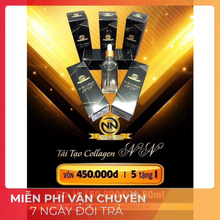 Thay da sinh học-nước lột NN colagen 2020