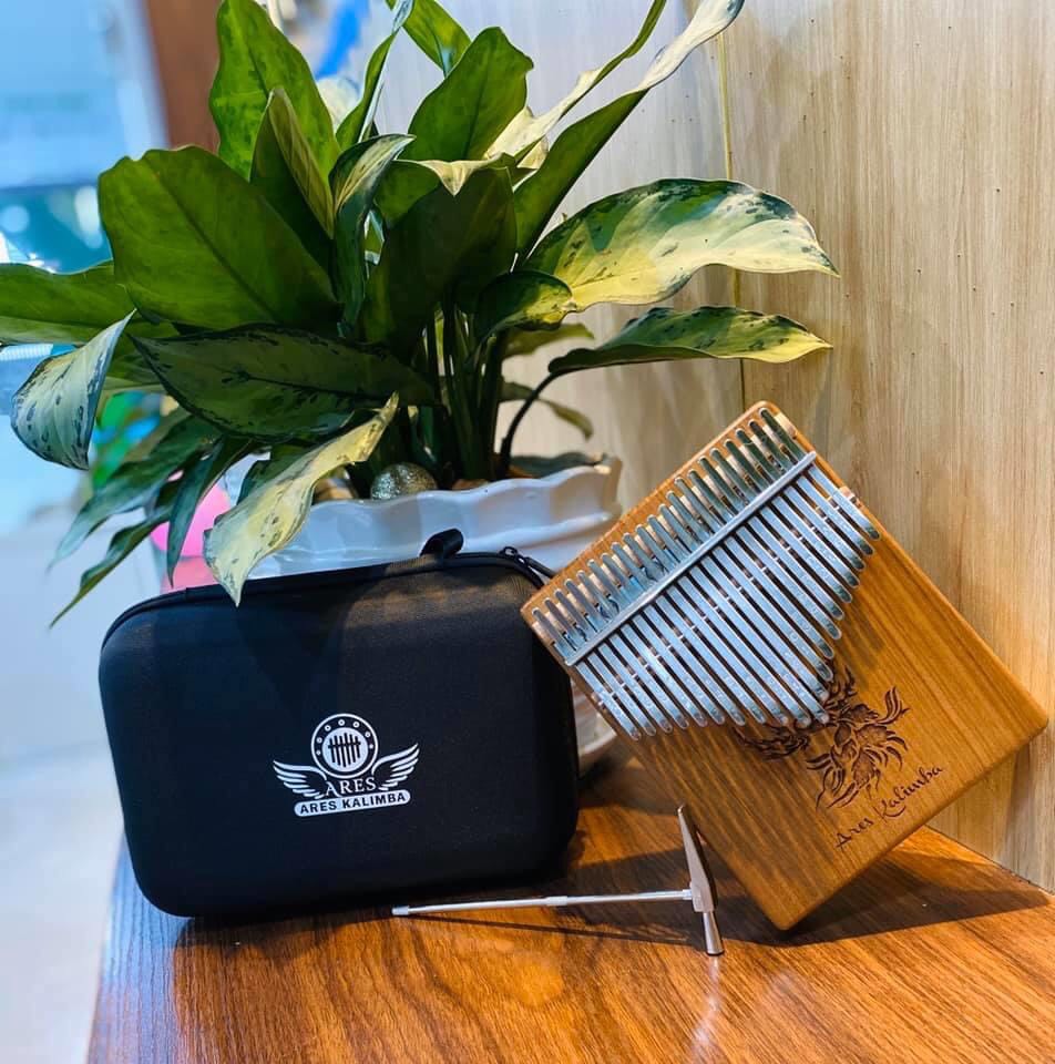 ĐÀN KALIMBA 21 PHÍM ARES PHOENIX Gỗ Walnut (Tặng kèm hộp chống sốc)