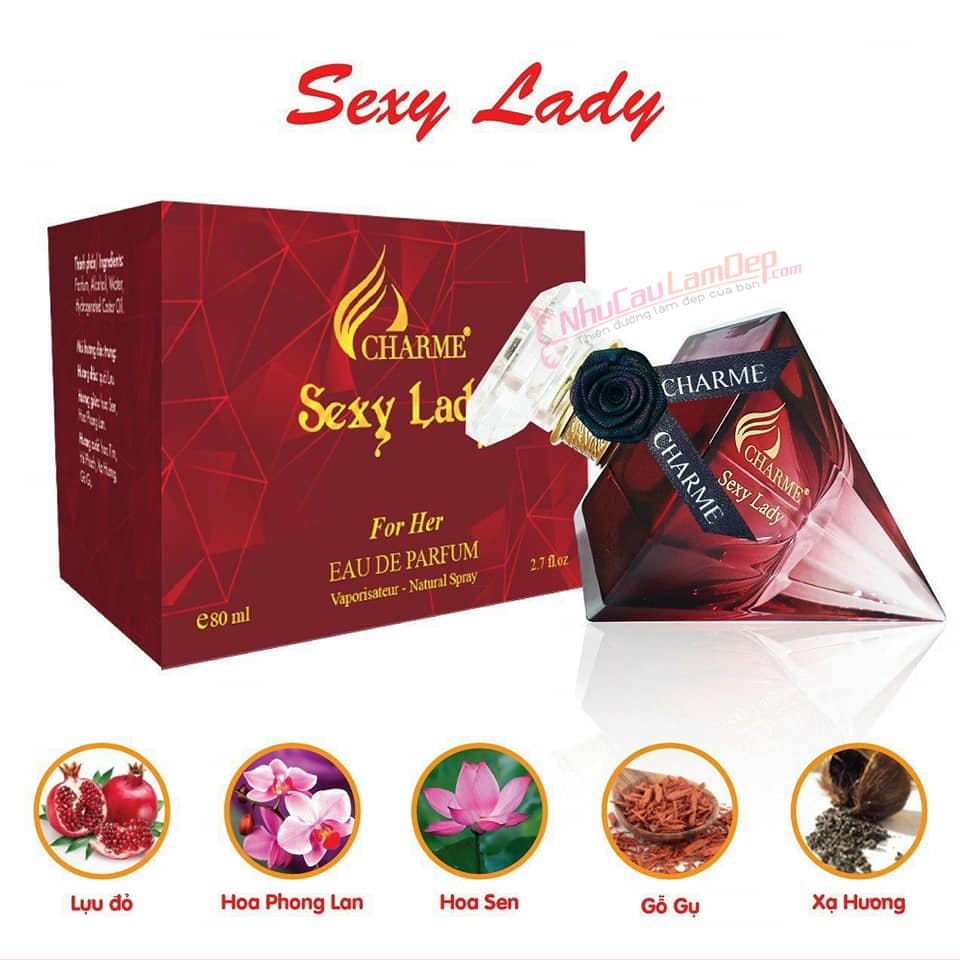 [HCM]NƯỚC HOA SEXY LADY NỮ