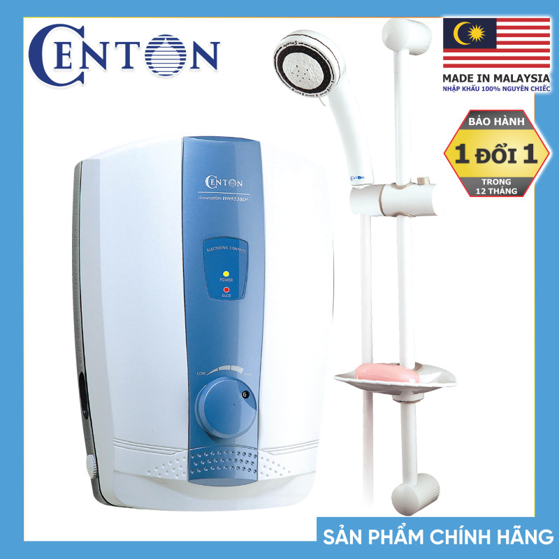 Bảng giá Máy nước nóng trực tiếp có bơm Centon WH8338EP 4.5KW