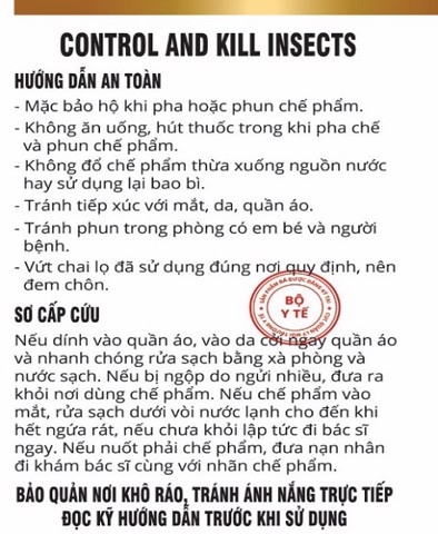 [HCM]Hóa chất diệt côn trùng Conket 500EC 1 Lít