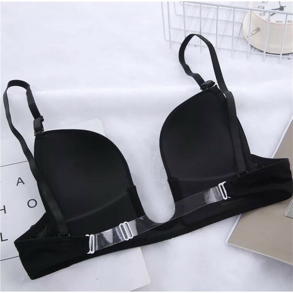 Áo Ngực Nữ hở ngực khoét sâu mặc hở lưng (Chuyên mặc đầm khoét sâu, đầm xẻ sexsy tặng dây)
