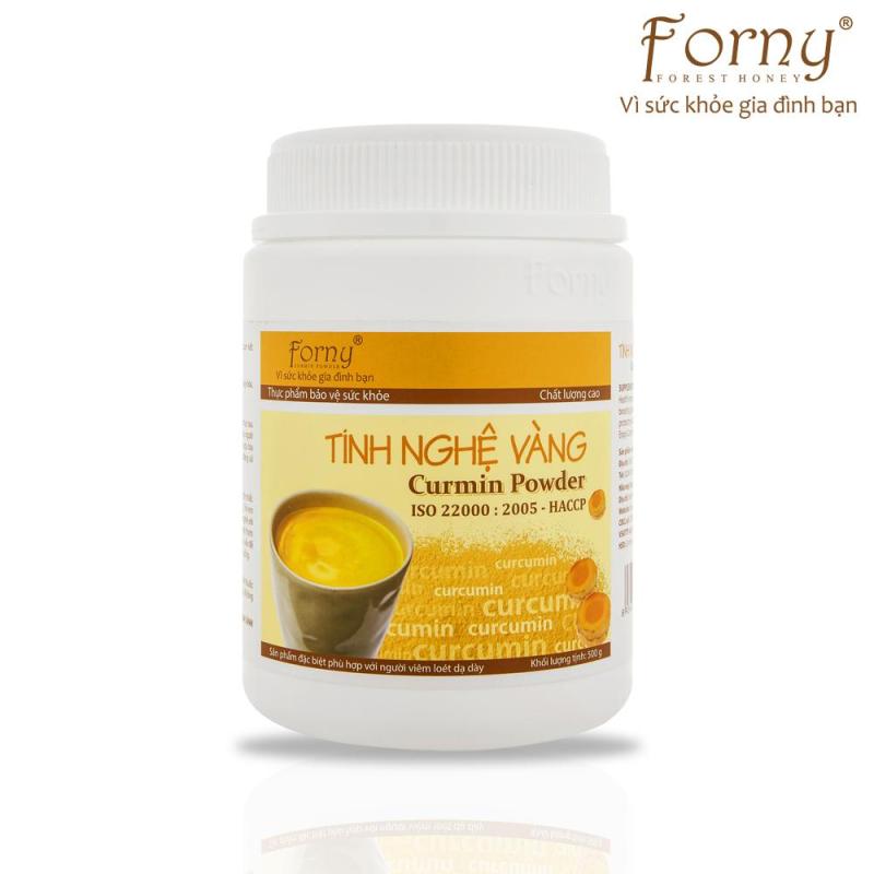 Tinh nghệ vàng Forny Hũ (Hộp) 500g DP(dành cho người đau dạ dày, làm đẹp, bồi bổ sức khỏe, phụ nữ sau sinh) (Tinh bột nghệ) (Tinh bột nghệ nguyên chất)