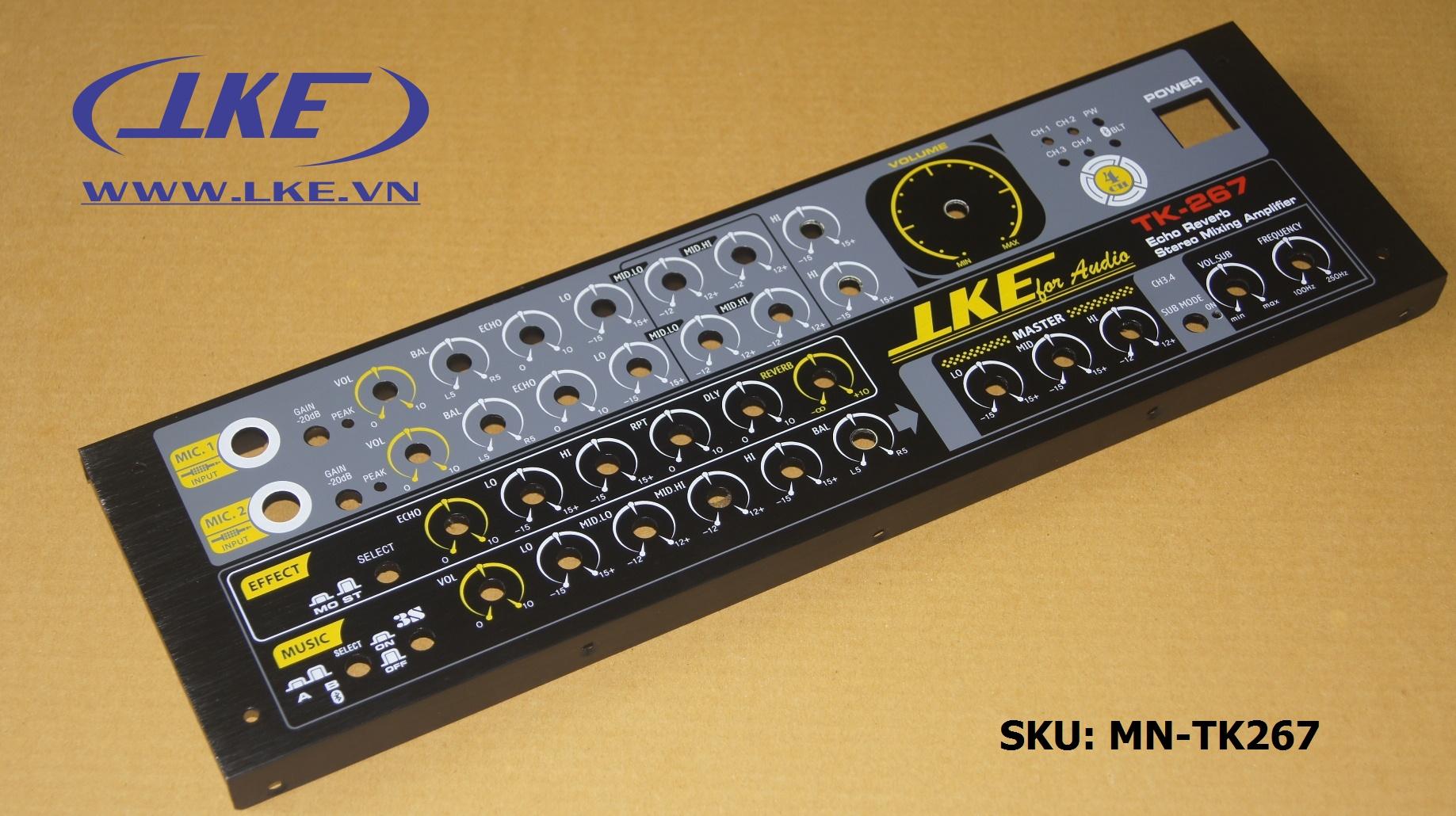 [HCM]Mặt nhôm ampli karaoke TK267 LKE