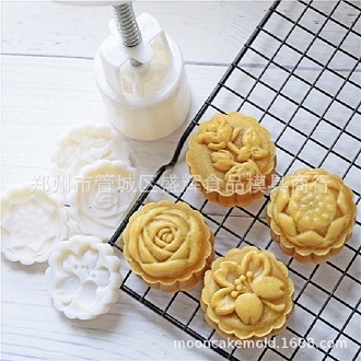 Khuôn làm bánh trung thu 50g