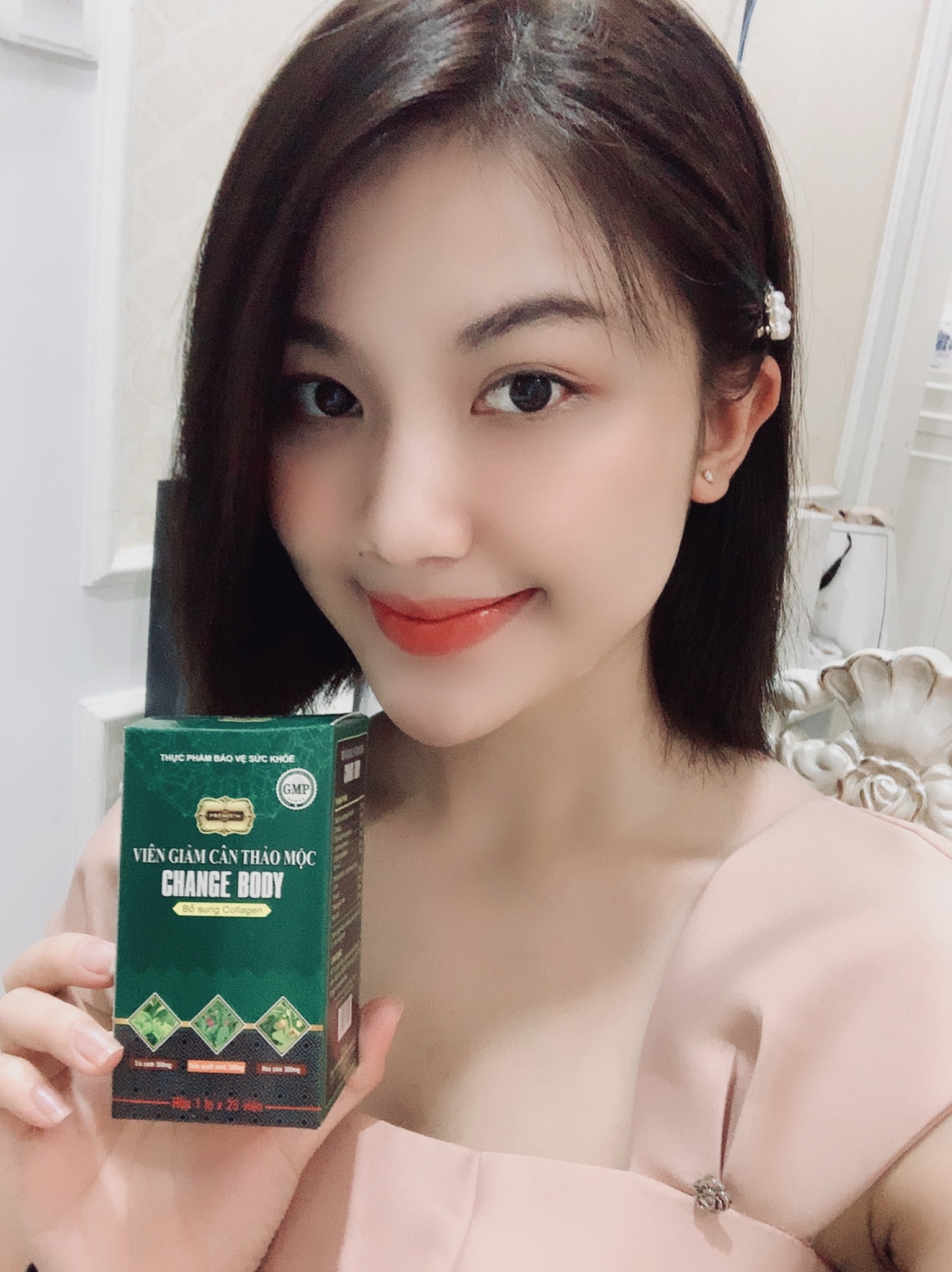 [ Combo 3 hộp ] Viên giảm cân thảo mộc Change Body