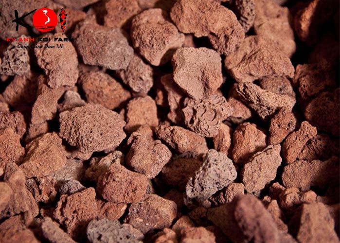 Combo 10kg Nham thạch đỏ lọc nước hồ cá_tạo vi sinh_khử No3_Kỳ Anh