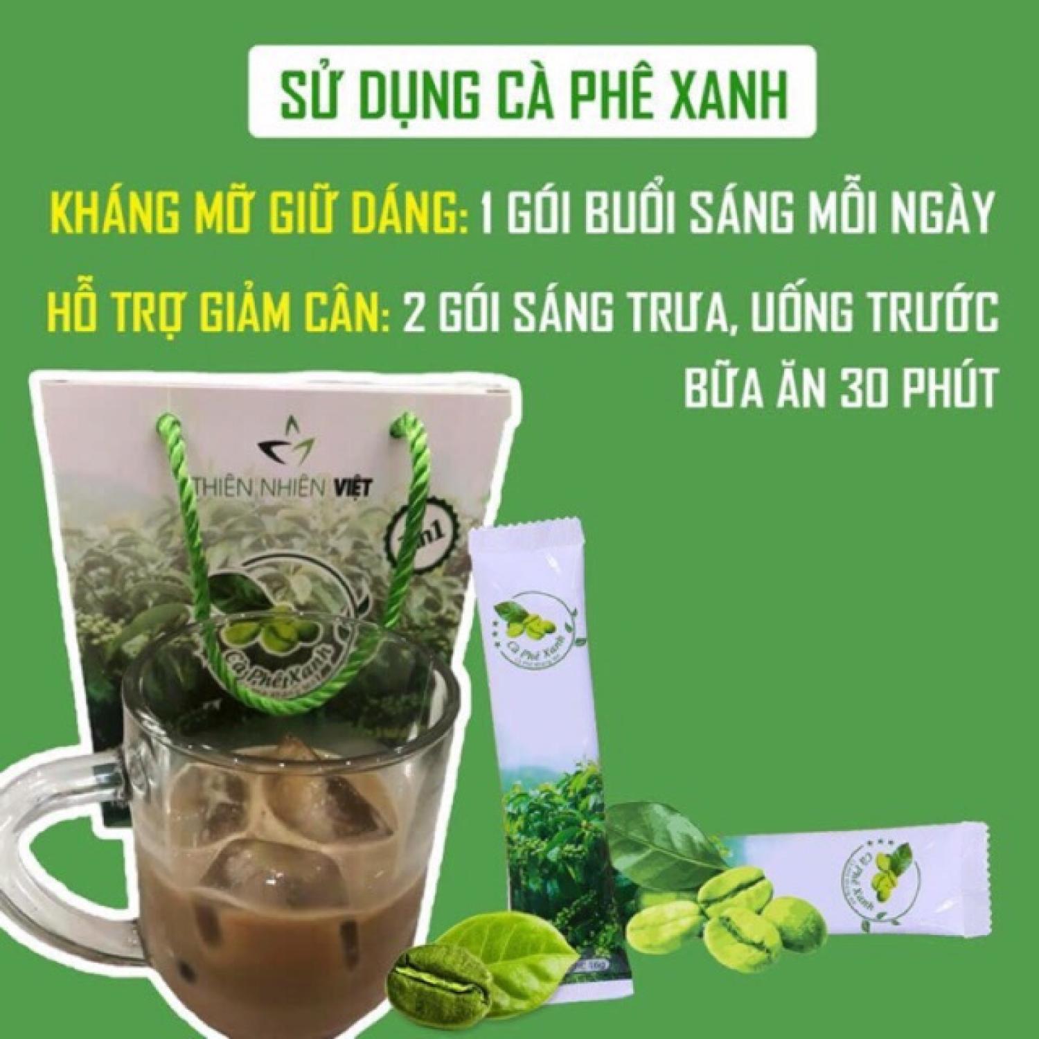 Cà phê xanh giảm cân